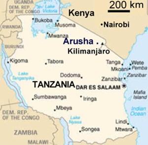 Tanzania Map