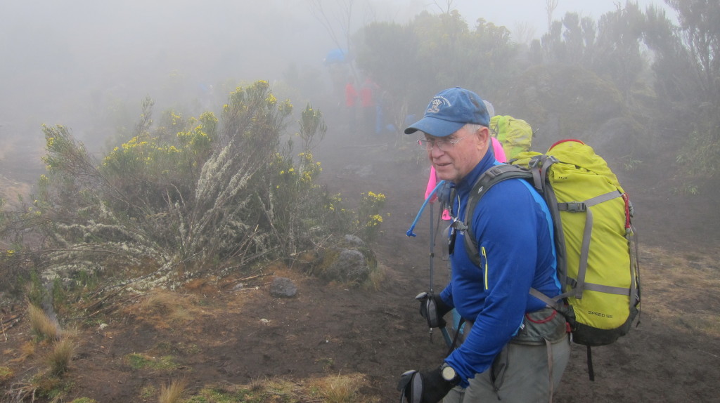 DAY 04: Rob en route to Machame Camp