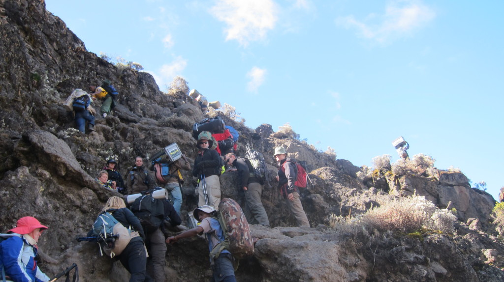 DAY 07: Scrambling up the Barronco Wall